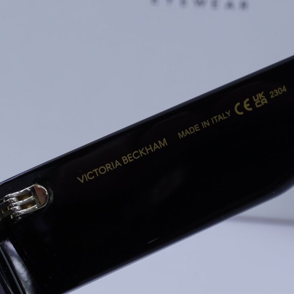 Victoria Beckham VB653S 001 Square Sunglasses – Black/Smoke - Picture 6 of 9
